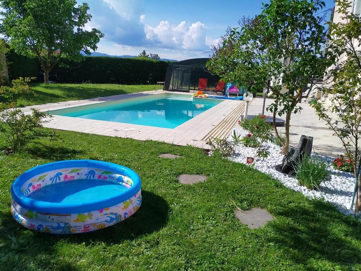 Apartment Chalet De Tara - Grand Appartement Esprit Chalet - Piscine Chauffee - Geneve Collonges-sous-Saleve